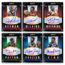 Load image into Gallery viewer, HALL OF FAME BASKETBALL - BOX *2 ON CARD AUTOGRAPH CARDS*