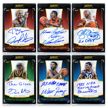 Load image into Gallery viewer, HALL OF FAME BASKETBALL - BOX *2 ON CARD AUTOGRAPH CARDS*