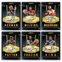 Load image into Gallery viewer, HALL OF FAME BASKETBALL - BOX *2 ON CARD AUTOGRAPH CARDS*
