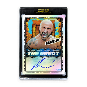 ALEXANDER VOLKANOVSKI X TYSON BECK - THE GREAT - PEARL - AUTOGRAPH - LIMITED TO 35