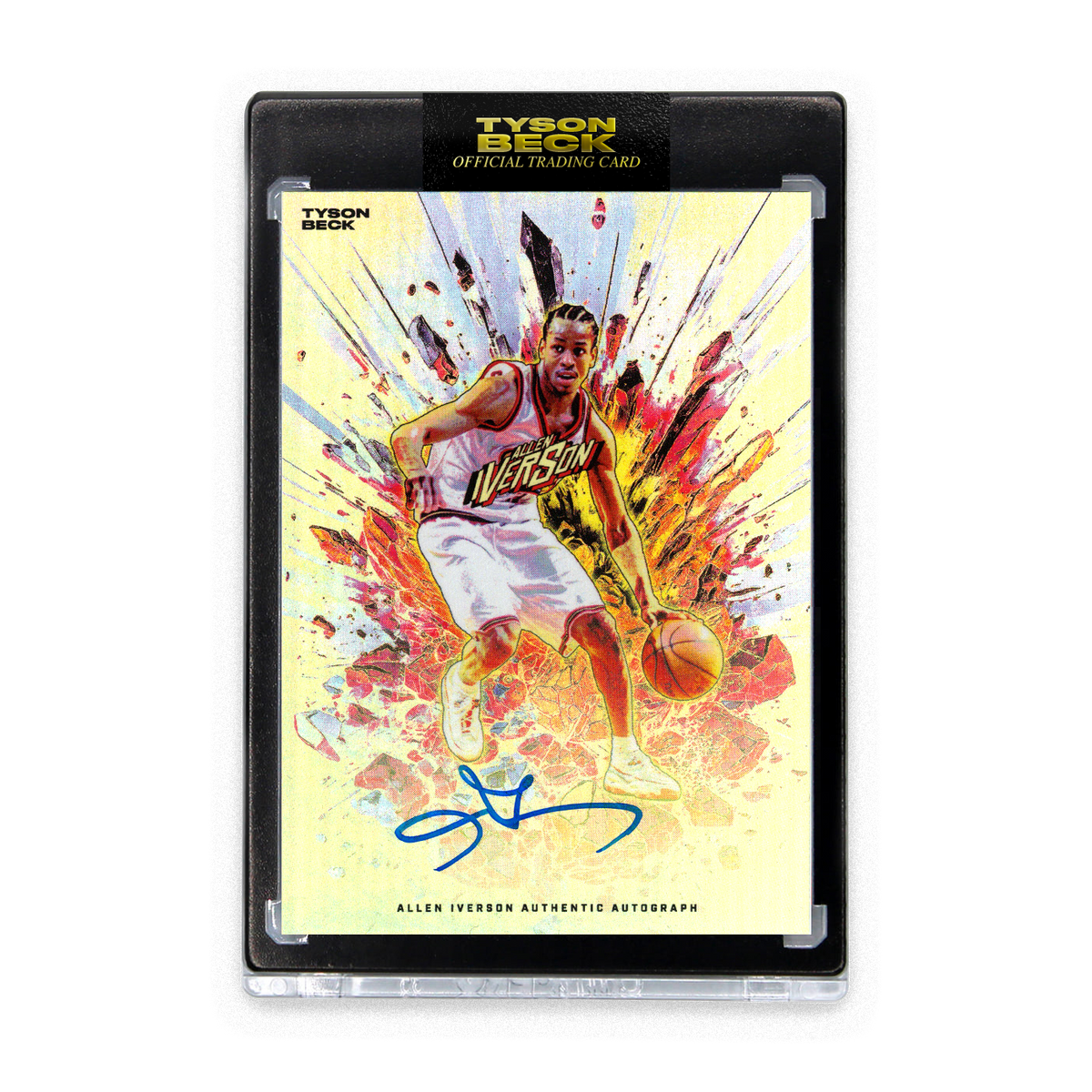 ALLEN IVERSON X TYSON BECK /22 NBA カード ALLEN-IVERSON-X-TYSON-BECK-