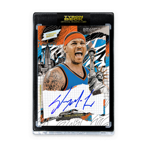 CARMELO ANTHONY X TYSON BECK - EMPIRE CITY - AUTOGRAPH - LIMITED TO 39