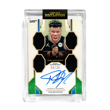 Load image into Gallery viewer, GIANNIS ANTETOKOUNMPO X TYSON BECK - TIER 2 - GAME WORN PATCH AUTO *RANDOMIZED CARD*