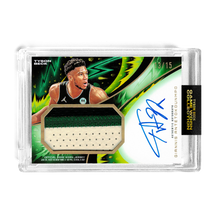 Load image into Gallery viewer, GIANNIS ANTETOKOUNMPO X TYSON BECK - TIER 1 - GAME WORN PATCH AUTO *RANDOMIZED CARD*