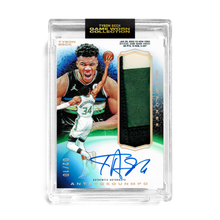 Load image into Gallery viewer, GIANNIS ANTETOKOUNMPO X TYSON BECK - TIER 1 - GAME WORN PATCH AUTO *RANDOMIZED CARD*
