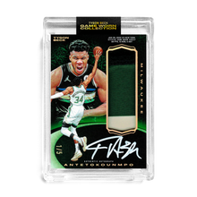 Load image into Gallery viewer, GIANNIS ANTETOKOUNMPO X TYSON BECK - TIER 1 - GAME WORN PATCH AUTO *RANDOMIZED CARD*