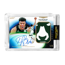 Load image into Gallery viewer, GIANNIS ANTETOKOUNMPO X TYSON BECK - TIER 1 - GAME WORN PATCH AUTO *RANDOMIZED CARD*