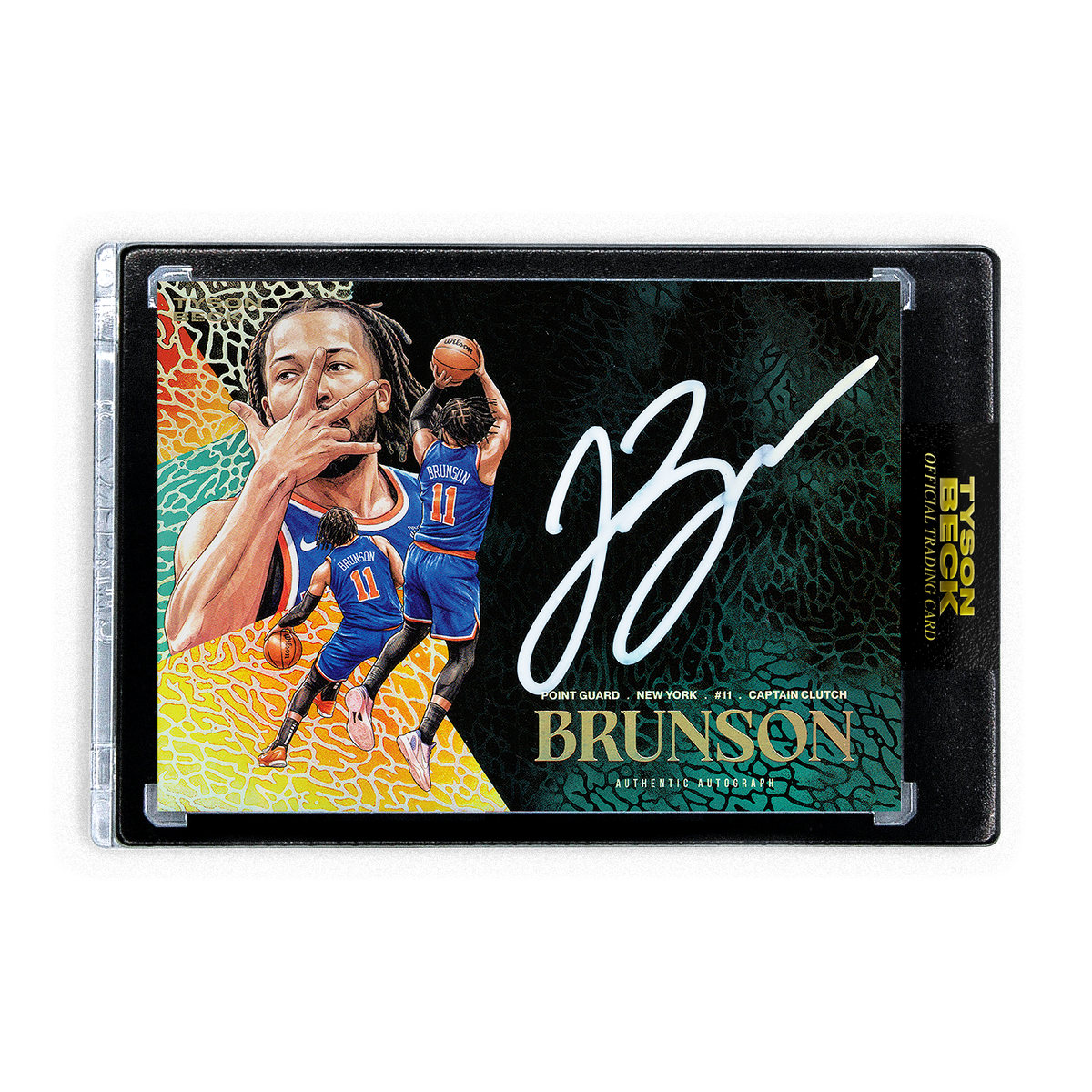 JALEN BRUNSON X TYSON BECK - TRIPLE THREAT - LIBERTY FOIL