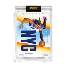 Load image into Gallery viewer, JALEN BRUNSON X TYSON BECK - GAME WORN PATCH CARD - *RANDOMIZED TIER* LOOK FOR 1/1 SWOOSH PATCH AUTO