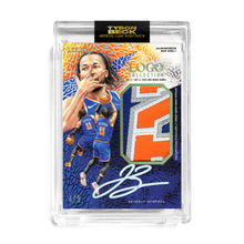Load image into Gallery viewer, JALEN BRUNSON X TYSON BECK - GAME WORN PATCH AUTO - TIER 1 *RANDOMIZED CARD*