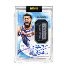 Load image into Gallery viewer, KARL-ANTHONY TOWNS X TYSON BECK - GAME WORN PATCH AUTO - LAUNDRY TAG - LIMITED TO 4 - *CC ONLY*