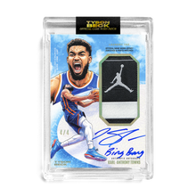 Load image into Gallery viewer, KARL-ANTHONY TOWNS X TYSON BECK - GAME WORN PATCH AUTO - LAUNDRY TAG - LIMITED TO 4 - *CC ONLY*