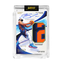 Load image into Gallery viewer, KARL-ANTHONY TOWNS X TYSON BECK - GAME WORN PATCH AUTO - *RANDOMIZED CARD*