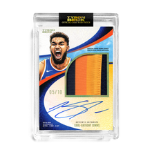 Load image into Gallery viewer, KARL-ANTHONY TOWNS X TYSON BECK - GAME WORN PATCH AUTO - *RANDOMIZED CARD*