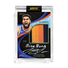 Load image into Gallery viewer, KARL-ANTHONY TOWNS X TYSON BECK - GAME WORN PATCH AUTO - *RANDOMIZED CARD*