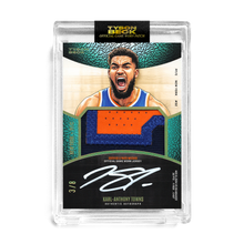 Load image into Gallery viewer, KARL-ANTHONY TOWNS X TYSON BECK - GAME WORN PATCH AUTO - TEAM NUMBERS *RANDOMIZED TIER*