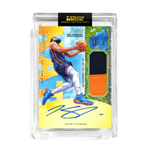Load image into Gallery viewer, KARL-ANTHONY TOWNS X TYSON BECK - GAME WORN PATCH AUTO - TRIM PATCHES - *RANDOMIZED CARD*