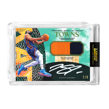 Load image into Gallery viewer, KARL-ANTHONY TOWNS X TYSON BECK - GAME WORN PATCH AUTO - TRIM PATCHES - *RANDOMIZED CARD*