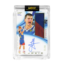 Load image into Gallery viewer, NIKOLA JOKIĆ X TYSON BECK - GAME WORN PATCH AUTO *RANDOMIZED CARD*