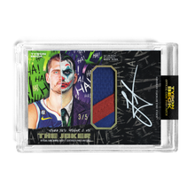Load image into Gallery viewer, NIKOLA JOKIĆ X TYSON BECK - JOKER - GAME WORN PATCH AUTO *RANDOMIZED CARD*