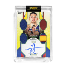 Load image into Gallery viewer, NIKOLA JOKIĆ X TYSON BECK - GAME WORN PATCH AUTO *RANDOMIZED CARD*