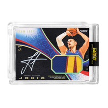 Load image into Gallery viewer, NIKOLA JOKIĆ X TYSON BECK - GAME WORN PATCH AUTO *RANDOMIZED CARD*