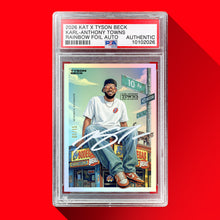 Load image into Gallery viewer, PRE-ORDER - KARL-ANTHONY TOWNS X TYSON BECK - PSA - EXCLUSIVE GRADED CARD BLIND BOX