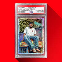 Load image into Gallery viewer, PRE-ORDER - KARL-ANTHONY TOWNS X TYSON BECK - PSA - EXCLUSIVE GRADED CARD BLIND BOX