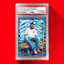 Load image into Gallery viewer, PRE-ORDER - KARL-ANTHONY TOWNS X TYSON BECK - PSA - EXCLUSIVE GRADED CARD BLIND BOX