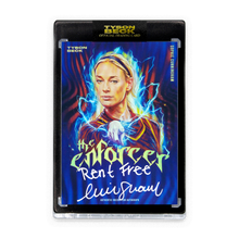 Load image into Gallery viewer, SOPHIE CUNNINGAM X TYSON BECK - THE ENFORCER - AUTOGRAPH + INSCRIPTION *RANDOMIZED NUMBERED CARD*