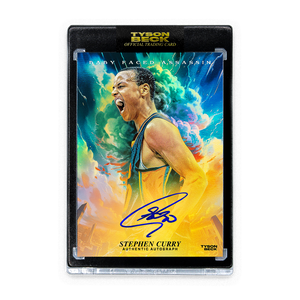STEPHEN CURRY - TYSON BECK - BABY FACED ASSASSIN - RAINBOW FOIL - AUTOGRAPH - LIMITED TO 25