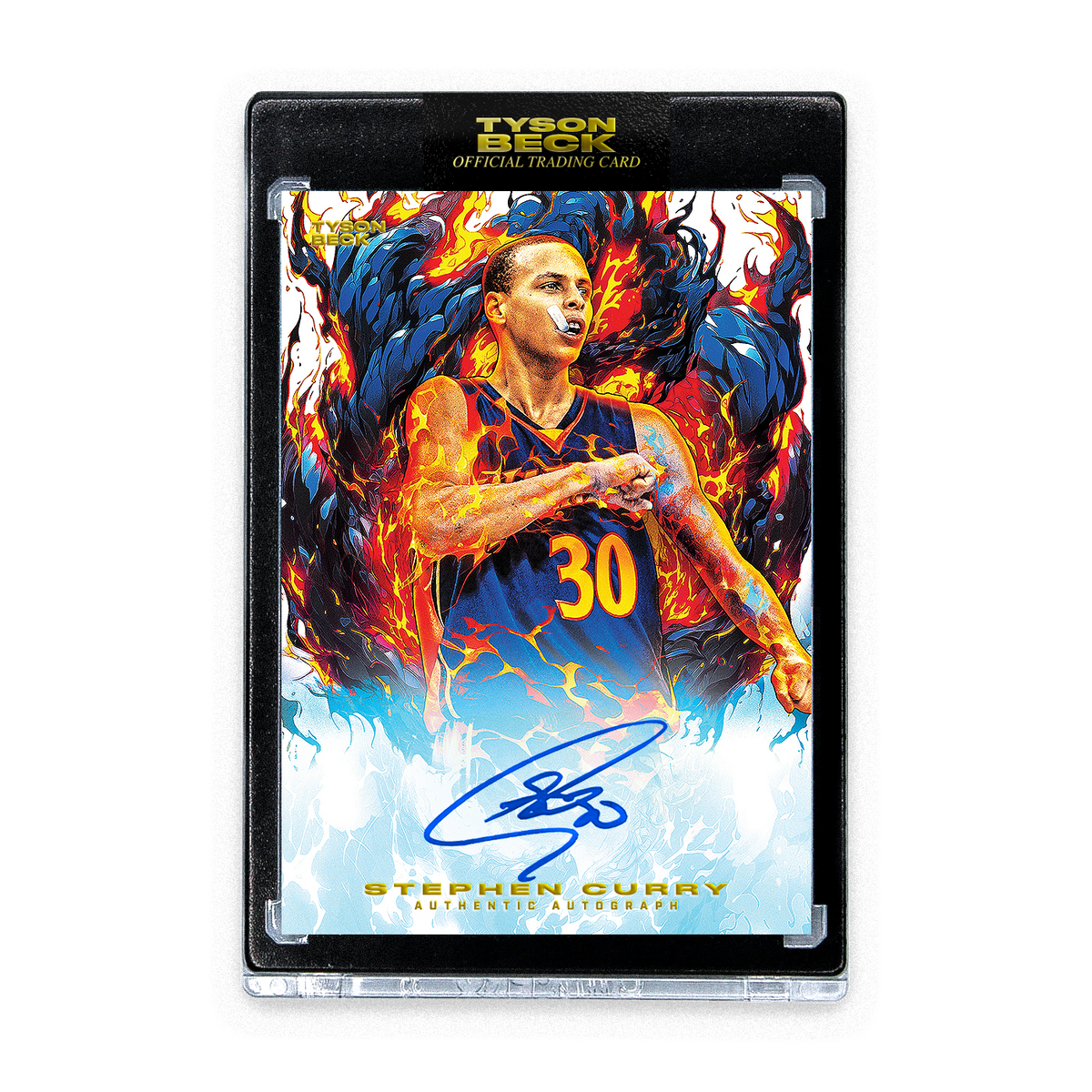 STEPHEN CURRY - TYSON BECK - GREATNESS - AUTOGRAPH - LIMITED TO 30 