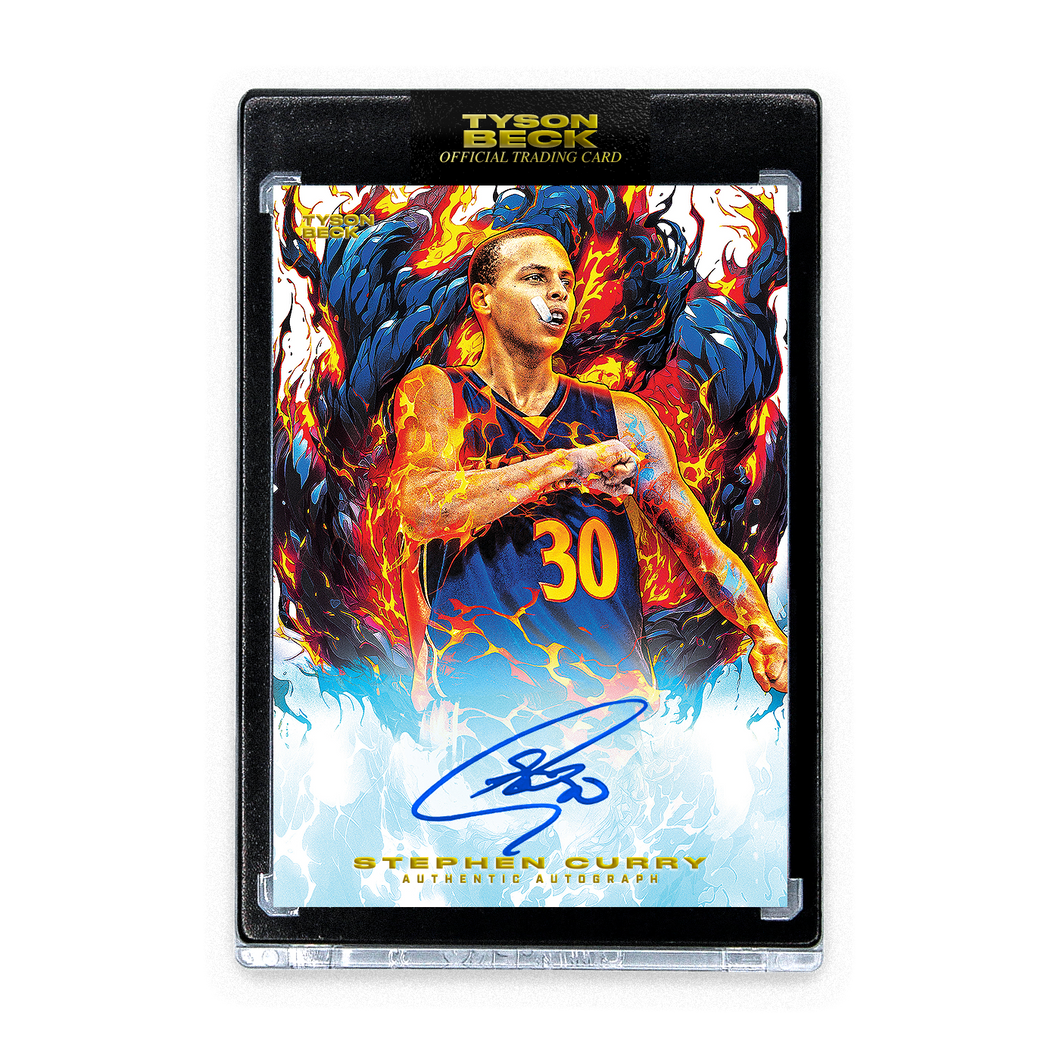 STEPHEN CURRY - TYSON BECK - GREATNESS - AUTOGRAPH - LIMITED TO 30