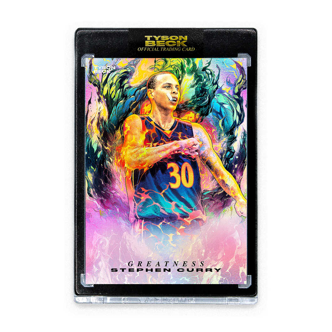 STEPHEN CURRY - TYSON BECK - GREATNESS - COLORATION - LIMITED TO 15