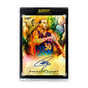 STEPHEN CURRY - TYSON BECK - GREATNESS - GOLD FOIL - AUTOGRAPH - ONE OF ONE