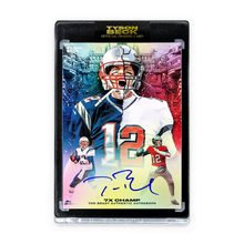 Load image into Gallery viewer, TOM BRADY - TYSON BECK - 7X CHAMP - AUTOGRAPH PACKAGE