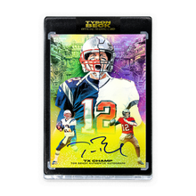 Load image into Gallery viewer, TOM BRADY - TYSON BECK - 7X CHAMP - AUTOGRAPH PACKAGE