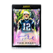 Load image into Gallery viewer, TOM BRADY - TYSON BECK - COMIC - AUTOGRAPH PACKAGE