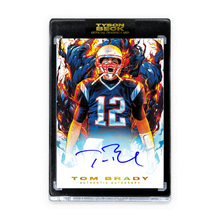 Load image into Gallery viewer, TOM BRADY - TYSON BECK - COMIC - AUTOGRAPH PACKAGE