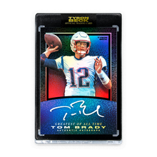 Load image into Gallery viewer, TOM BRADY - TYSON BECK - GOAT - AUTOGRAPH PACKAGE