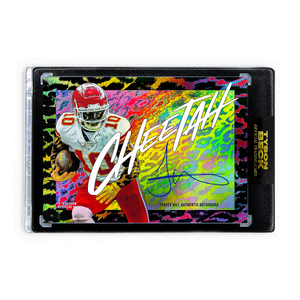 TYREEK HILL X TYSON BECK - "CHEETAH" - COLORATION - AUTOGRAPH - LIMITED TO 10