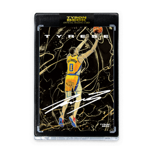 TYRESE HALIBURTON X TYSON BECK - COMIC - GOLD MARBLE FOIL - ARTIST AUTO - LIMITED TO 10