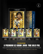 Load image into Gallery viewer, CELEBRITY MINT - DIEGO MARADONA X TYSON BECK - Gold Legal Tender Trading Coin