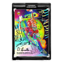 Load image into Gallery viewer, š DEVONTA SMITH X TYSON BECK - AP VARIATION - RC DUAL AUTOGRAPH - LIMITED TO 10