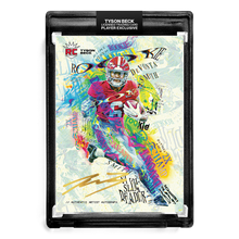 Load image into Gallery viewer, đź’€ DEVONTA SMITH X TYSON BECK - RC SLIM REAPER - GOLD ARTIST AUTOGRAPH - ONE OF ONE