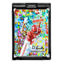 Load image into Gallery viewer, ❄️ 🏈 DEVONTA SMITH X TYSON BECK - THE CATCH - CRACKED ICE REFRACTOR - RC AUTOGRAPH - LIMITED TO 30