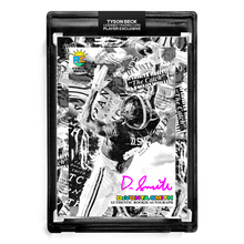 Load image into Gallery viewer, š DEVONTA SMITH X TYSON BECK - THE CATCH - NEON UV RC AUTOGRAPH - LIMITED TO 20