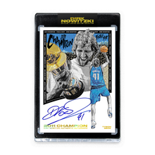 Load image into Gallery viewer, DIRK NOWITZKI X TYSON BECK - "2011 CHAMP" - AUTOGRAPH - LIMITED TO 41