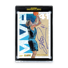 Load image into Gallery viewer, DIRK NOWITZKI X TYSON BECK - "MVP" - AUTOGRAPH - LIMITED TO 41