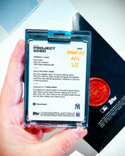 Load image into Gallery viewer, Derek Jeter by Tyson Beck - HAND EMBELLISHED NEON UV AUTOGRAPH - LIMITED TO 5